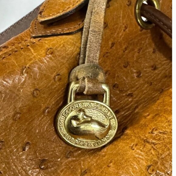 Just in Posh C ☀️ | Dooney & Bourke Ostrich Vintage Kendall Crossbody - Picture 6 of 9